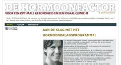 Desktop Screenshot of dehormoonfactorwebwinkel.nl